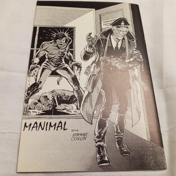 Manimal No. 1 1986 by Renegade Press Comic Book - Picture 5 of 10